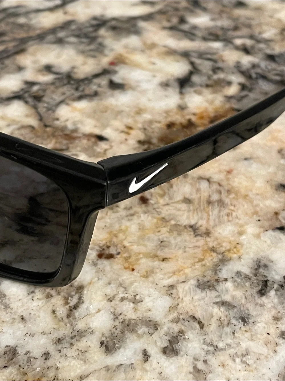 Nike Fortune Black Sunglasses with Dark Lenses